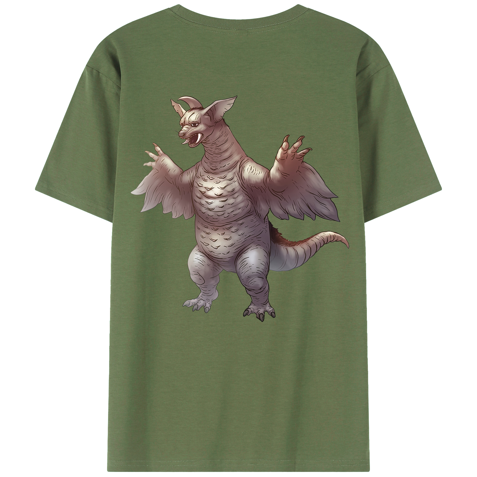 （画像用） ウルトラマン Ultraman 綿100％ メンズ半袖Tシャツ（バックプリント） 通気性